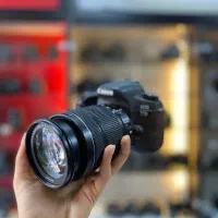 دوربین کانن canon 77d با لنز 135-18|دوربین عکاسی و فیلم‌برداری|تهران, بازار|دیوار