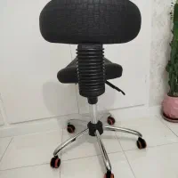 صندلی زین اسبی جکدار و چرخدار