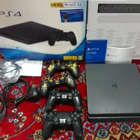 ps4 سونی اسلیم یکترا کپی خور دو دسته|کنسول، بازی ویدئویی و آنلاین|قم, امامزاده ابراهیم|دیوار