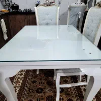 مبلمان ۹نفره ومیز ماهار خوری ۴نفره