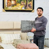 روتختی خز دار دو نفره