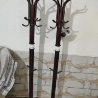 چوب لباسی فلزی ایستاده