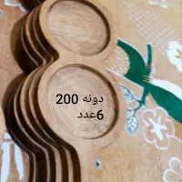 ظروف چوبی پذیرایی اصل|ظروف سرو و پذیرایی|ری, صفاییه (چشمه علی)|دیوار