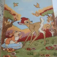 فرش کودک به همراه پادری