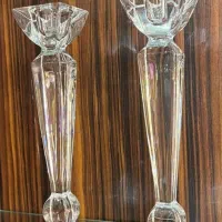 فروش یه جفت شمعدون کریستال چک