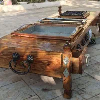 منقل چوبی با بهترین متریال|اجاق گاز و لوازم برقی پخت‌وپز|آبادان, |دیوار