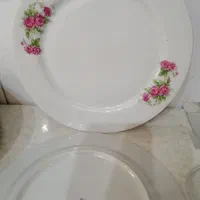 بشقاب گلسرخی ژاپن میوه برنج خوری|ظروف سرو و پذیرایی|یزد, |دیوار