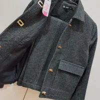 کت و شلوار پشمی زغالی