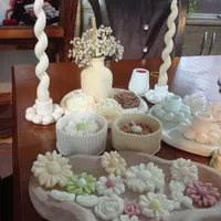 فروش شمع و سنگ مصنوعی