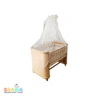 تخت گهواره تمام چوب