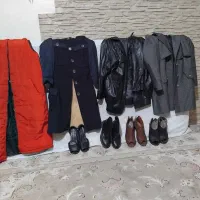 کاپشن چرم پافر بارانی|لباس|اسفراین, |دیوار