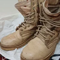 کفش ایمنی کار پوتین درحدنو سایز ۴۲ چرم اصل ، طبیعی|کیف، کفش، کمربند|بروجرد, |دیوار