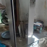 بوفه و جاکفشی سفیدوپوتین سربازی|بوفه، ویترین، کنسول|طبس, |دیوار