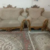 مبل سلطنتی هفت نفره|مبلمان خانگی و میز عسلی|شیراز, شریف‌آباد|دیوار