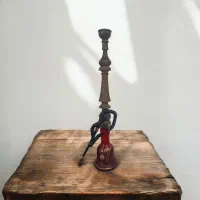 قلیان چوبی بزرگ