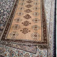 فرش شولی پشم شتر نو نو طرح قدیمی