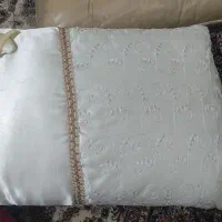 رو تختی ساتن روی آن تور کار شده|سرویس روتختی|فولادشهر, B6|دیوار