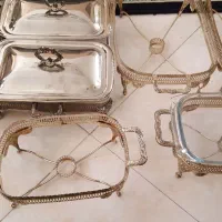 تعدادی سوفله خوری وسینی برنجی