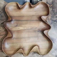 ظروف پذیرایی چوبی دست ساز.اردوخوری و جلو مبلی چوبی|ظروف سرو و پذیرایی|تهران, خرمشهر|دیوار