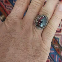 انگشتر های نقره با نگین های ناب|جواهرات|مشگین شهر, |دیوار