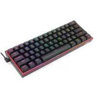 کیبورد مکانیکی RedDragon FIZZ K617 RGB|قطعات و لوازم جانبی رایانه|شاهین‌شهر, طالقانی|دیوار