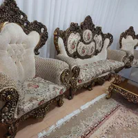 مبل سلطنتی نه نفره|مبلمان خانگی و میز عسلی|رشت, استقامت ۱|دیوار