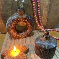 فروش سنگ مصنوعی و شمع با مدلهای متنوع و قیمت مناسب|صنایع دستی و سایر لوازم تزئینی|ساری, |دیوار