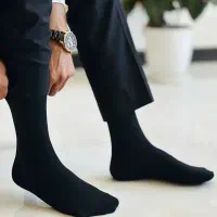 جوراب نیم ساق مردانه یک جین