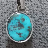 پلاک فیروزه نیشابور نقره اصل
