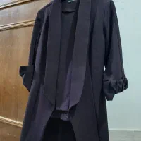 کت و شلوار بادمجونی