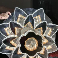 لوستر گلبرگی خاص و زیبا