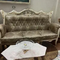 سرویس مبل و تخت خواب چوب راش|مبلمان خانگی و میز عسلی|قدس, شهر‌قدس|دیوار