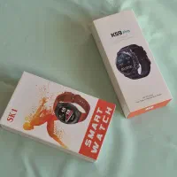 دو عدد ساعت هوشمند K59 Pro وSK1 همراه با جعبه اصلی