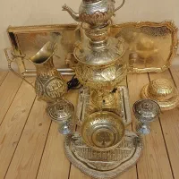 سماوربرقی آبکاری شده باطلا