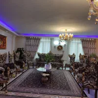 مبل نه نفره ورق طلا