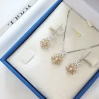 نیم ست بابونه نقره کارگاه نقره سازی رضازاده کد3470|بدلیجات|تبریز, |دیوار