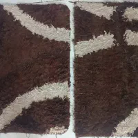 فرش طرح گل سالم و تمیز و ۳عددپادری|فرش|گرگان, |دیوار