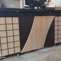 میز کار MDF در حد نو + صندلی مدیریتی گردان