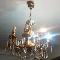 لوستری برنزی|لوستر و چراغ آویز|تبریز, |دیوار