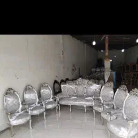 مبل سلطنتی سبز رنگ نو اکبند