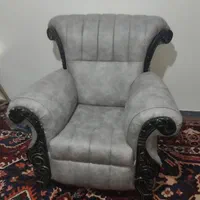 مبلمان ۷نفره راحتی با میزهاش، شرایط اقساطی هم داره|مبلمان خانگی و میز عسلی|فرخ‌شهر, |دیوار