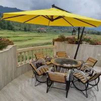 چتر سایبان کافه ویلا رستوران (پارچه ضد آب)