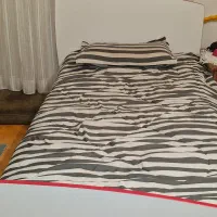 دو عدد تخت و یک دراور ست با قیمت توافقی|تخت و سرویس خواب|طرقبه, |دیوار