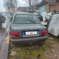 پراید مدل ۹۰ تصادفی