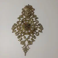 ساعت برنجی سالم و بدون صدا