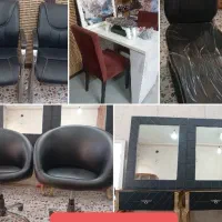 کنسول و صندلی و میز