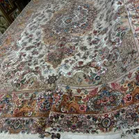 فرش جفت ۹متری دستباف تبریز ۶۰رج خطیبی ابریشم اقساط|فرش|تهران, شهرک چیتگر|دیوار