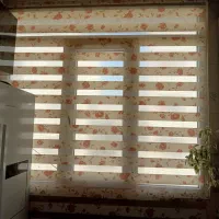 پرده زبرا در حد نو