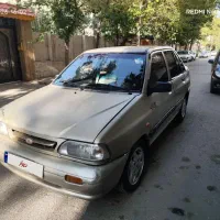 پراید 141 مدل 1386 دوگانه کارخانه رنگ بژ شاسی سالم