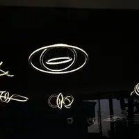لوستر های مدرن 3حالت رنگ نور کنترلی